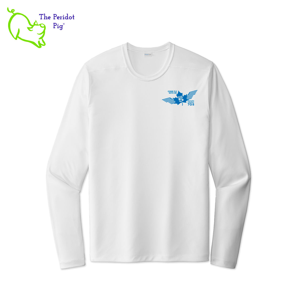 EAA Chapter 5 Logo Long Sleeve Sun Shirt – The Peridot Pig