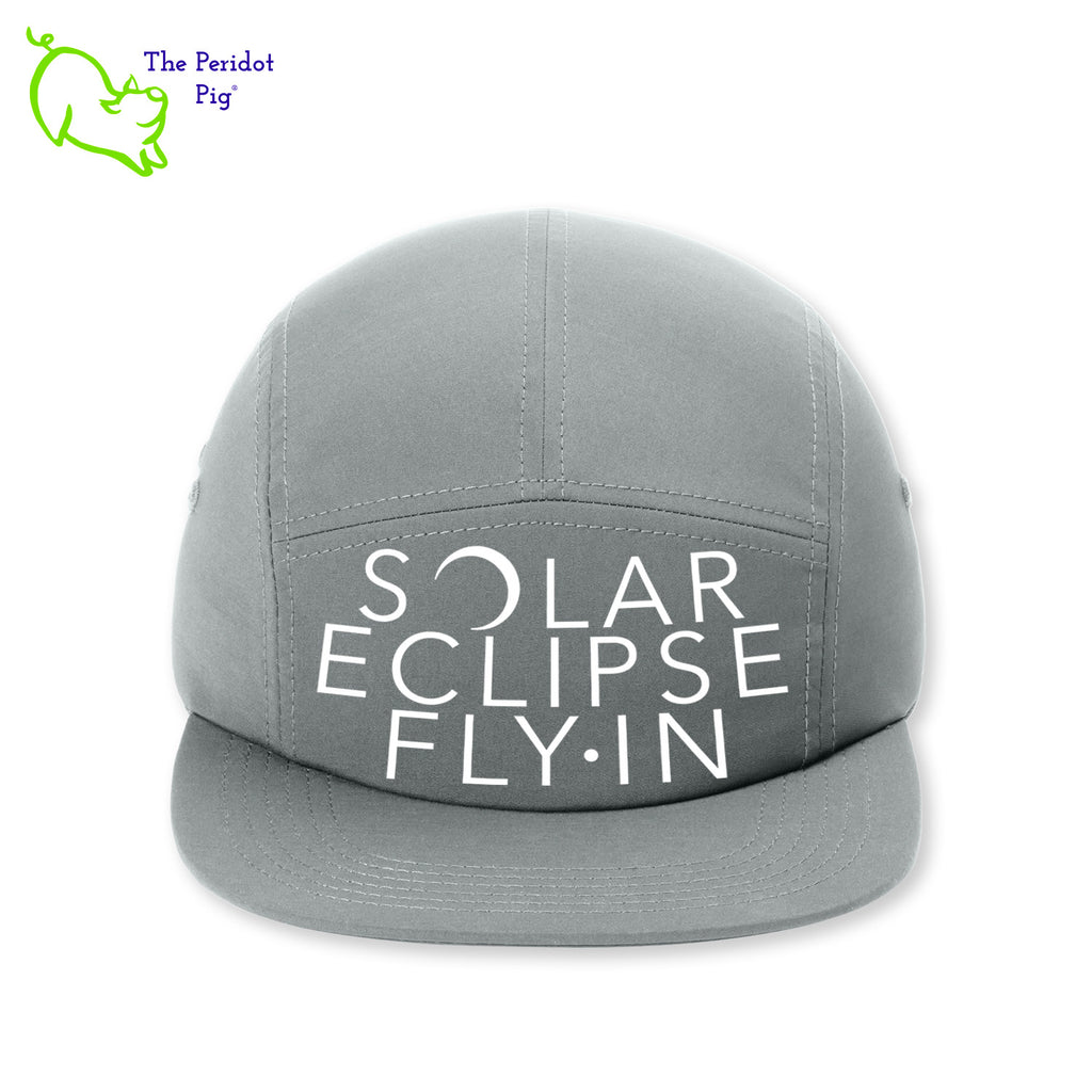 Join us for the 2024 solar eclipse with the perfect hat! No top button for small-plane pilots. Be comfortable and stylish on your next flight with this tactical hat. Front view shown.
