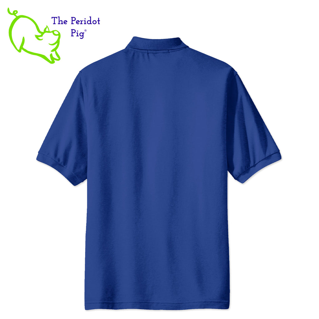 Our popular Silk Touch™ polo—enhanced with a left chest pocket. This one features the EAA Chapter 5 logo above the pocket. Back view shown in Royal.