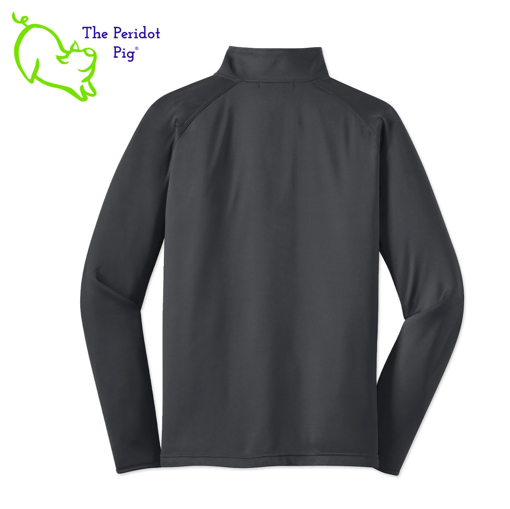 This Fall, make the EAA Chapter 5 Long Sleeve Quarter Zip your go-to layer! Boasting a soft-brushed backing and moisture control, it's comfortable year-round. And with the stylish Chapter 5 logo on the left chest, it looks perfect for the office or the weekend. Everything you need in one perfect shirt! Back view shown in Charcoal.