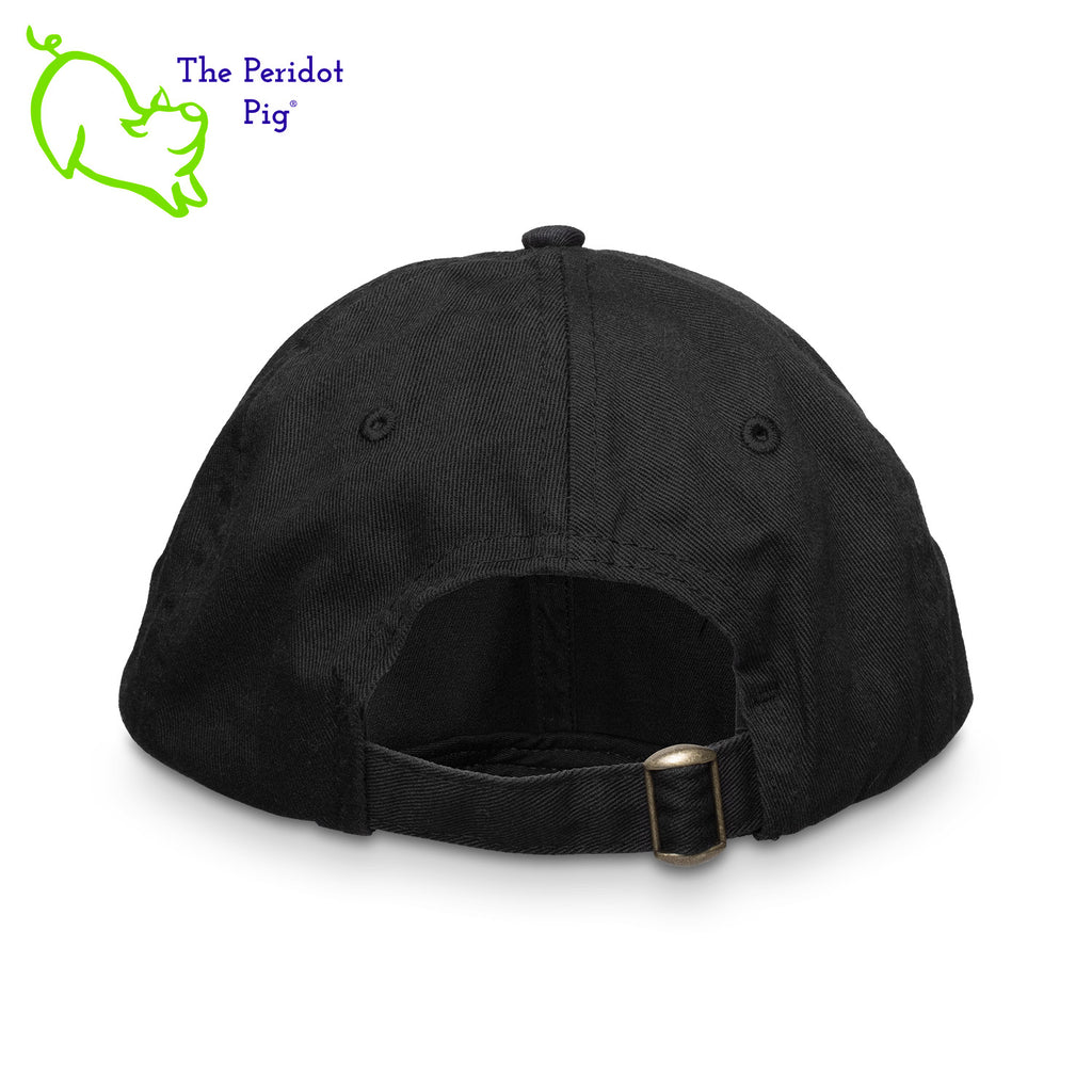 Stay shaded and stay styling with the Healthy Pi Logo Dad Hat! This 6-Panel twill cap is one cool customer - perfect for adding a bit of chill to your look and keeping the 'pony' under wraps. Available in FIVE colors, you'll be 'hat-happy' no matter which you choose! Back view shown in black.