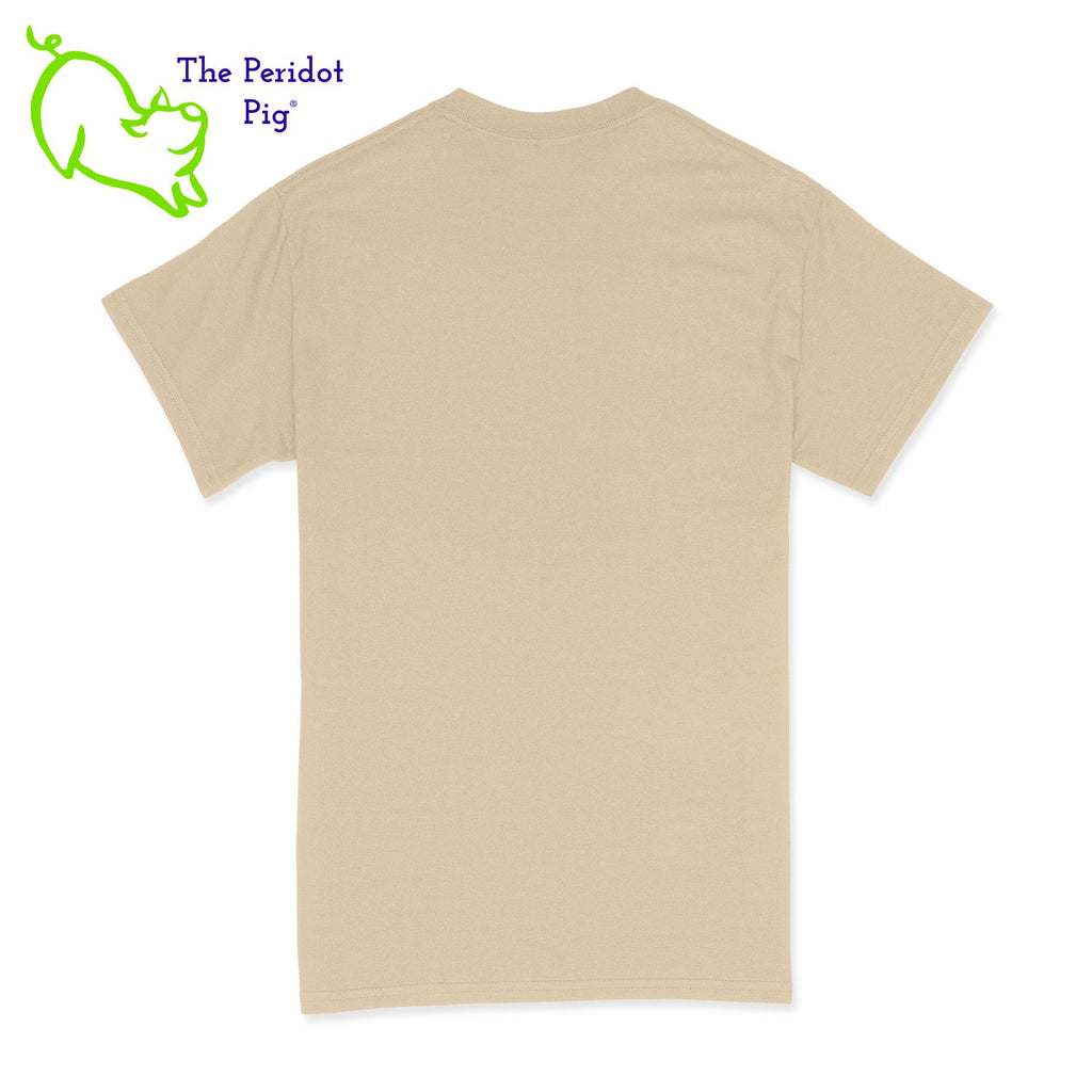 Crafted from a soft and comfortable material, this t-shirt features a loose cut and the EAA Chapter 5 logo in your choice of color on the front. The slogan, "Come Fly With Me" is also included. You can also chose from six different colors for the shirt. The back is left blank for a classic, minimalist look. Back view Sand-White shown.