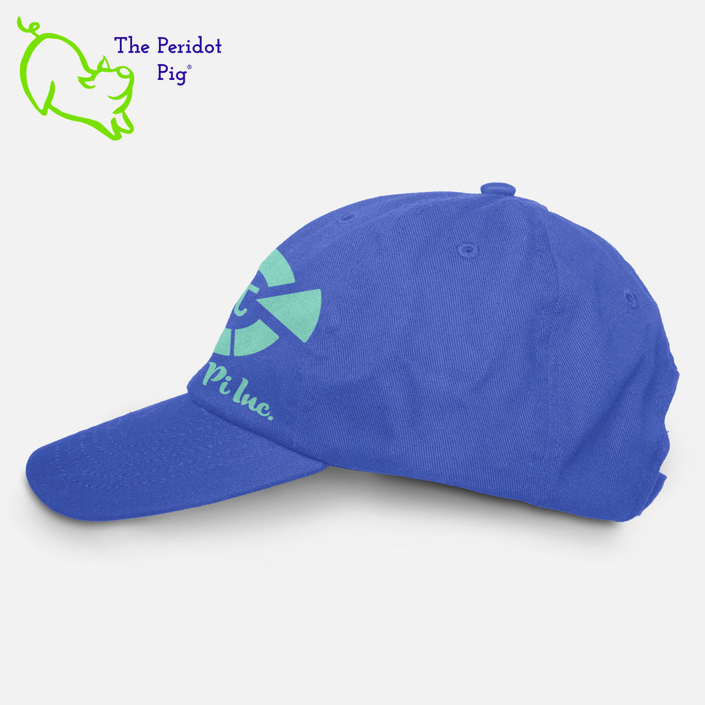 Stay shaded and stay styling with the Healthy Pi Logo Dad Hat! This 6-Panel twill cap is one cool customer - perfect for adding a bit of chill to your look and keeping the 'pony' under wraps. Available in FIVE colors, you'll be 'hat-happy' no matter which you choose! Left view shown in royal.
