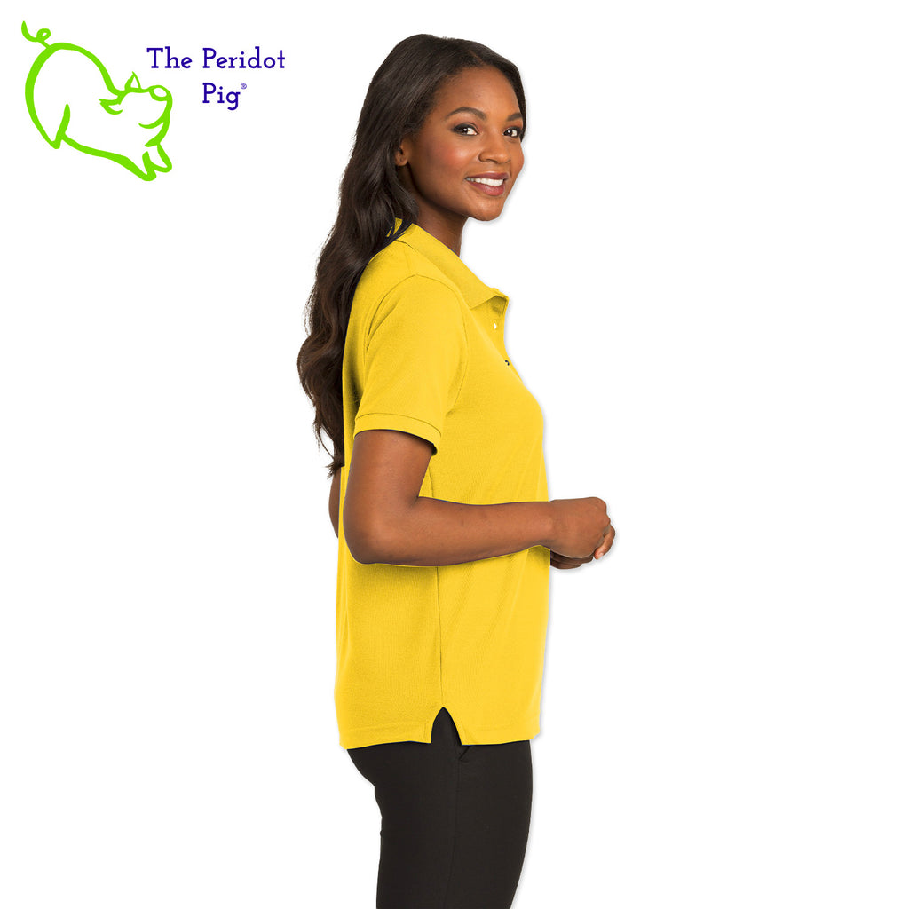 Renowned for its resilience, our incomparably comfortable classic polo is second to none. Expertly designed to resist wrinkles and shrinkage, this must-have polo delivers a luxuriously soft feel. Featuring the iconic EAA Chapter 5 logo on the left chest, you won't ever regret choosing this timeless piece. Side view shown in Yellow.