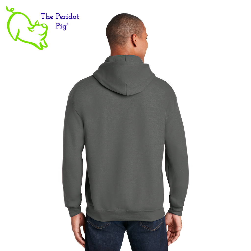 Show your EAA Chapter 5 pride with this stylish pullover hoodie. Whether you are a member of the Experimental Aircraft Association or just a fan, these hoodies are a great add to your wardrobe staples.  Crafted from a soft and comfortable material, this hoodie features a loose cut and the EAA Chapter 5 logo in your choice of color on the front. The back is left blank for a classic, minimalist look. Back view shown in Charcoal.