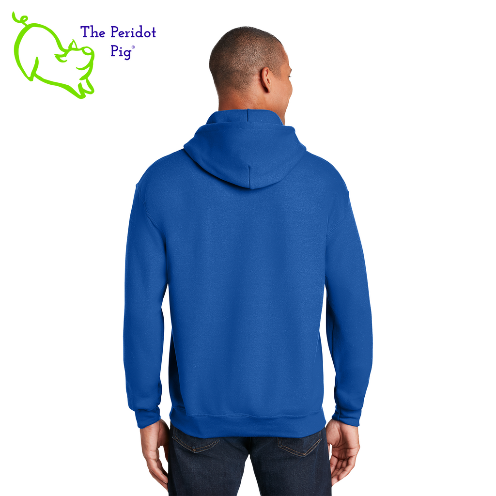 Show your EAA Chapter 5 pride with this stylish pullover hoodie. Whether you are a member of the Experimental Aircraft Association or just a fan, these hoodies are a great add to your wardrobe staples.  Crafted from a soft and comfortable material, this hoodie features a loose cut and the EAA Chapter 5 logo in your choice of color on the front. The back is left blank for a classic, minimalist look. Back view shown in Royal.