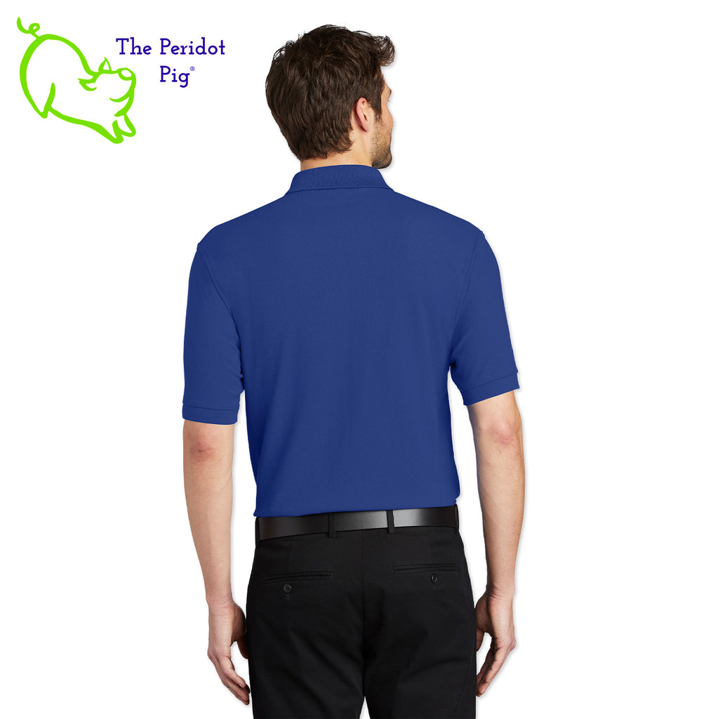 Renowned for its resilience, our incomparably comfortable classic polo is second to none. Expertly designed to resist wrinkles and shrinkage, this must-have polo delivers a luxuriously soft feel. Featuring the iconic EAA Chapter 5 logo on the left chest, you won't ever regret choosing this timeless piece. Back view shown in Royal.