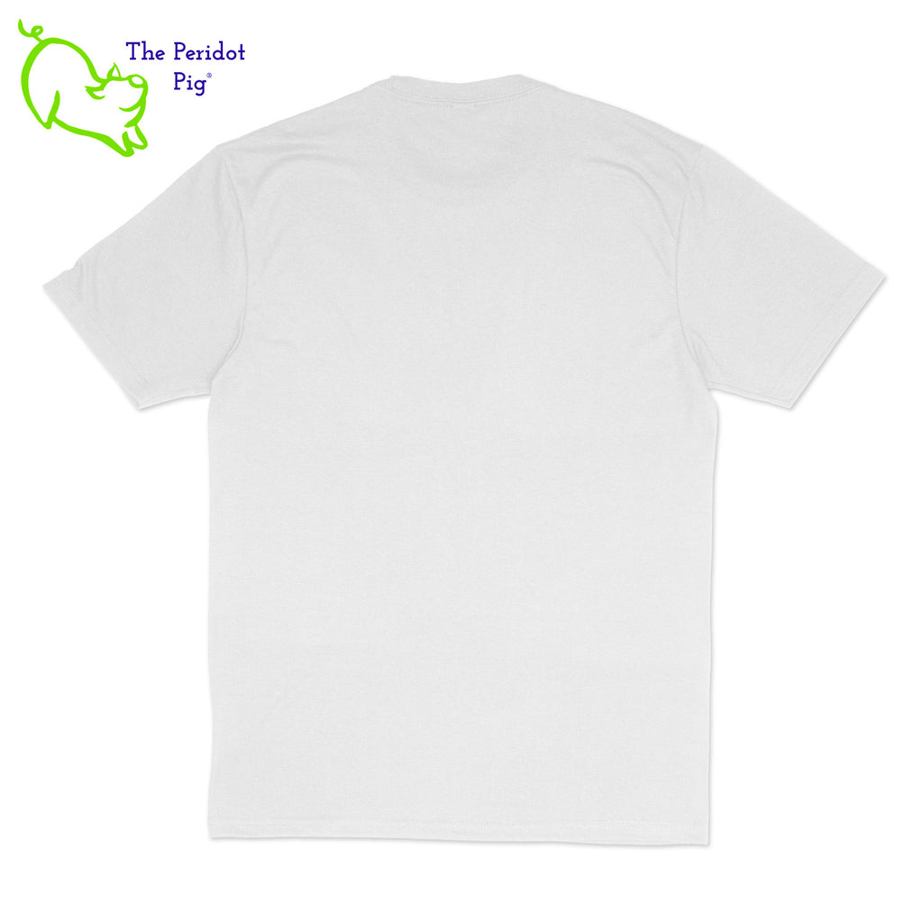 Prepared to be inspired by our latest PI t-shirt! Available in 5 soft colors, these are the perfect attire for your PI day celebrations on March 14th. We've created these shirts with a light-weight vinyl on a soft and comfortable t-shirt.  Back view shown in white.