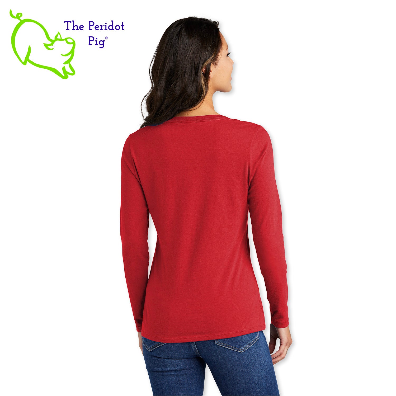 Women's Atlanta Braves Soft as a Grape Red Plus Size V Neck Jersey T Shirt  - Limotees